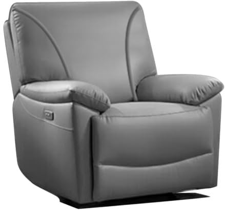 Sanotechnik Massagesessel Dunkelgrau - mit Shiatsu-Funktion, Relaxsessel mit Liegefunktion, Sessel für Wohnzimmer - Massage Stuhl für Entspannung und Ganzkörpermassage - Lederpolsterung