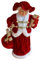 foolonli Weihnachtsfrau Frau Anika 45cm Mrs Santa Clause rot Dekofigur Figur Santas Ehefrau