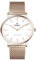 Weayege Armbanduhren für Damen - Analog Quarz Luxus Uhren Mit Lederband, Wasserdichte Mode Kreative Armbanduhr