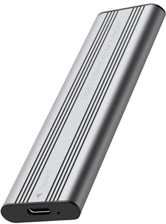 HINAYOSAN USB3.2 To NVME Solid Disk Protective Case With Type C Connection Metal Cooling Shell For Video Editors