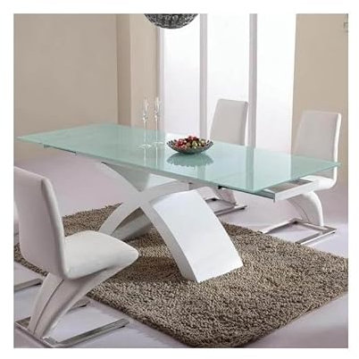 DIMEXACT - Film de Protection pour Table en Verre dépoli givré - 152 cm x 1 m - en Rouleau