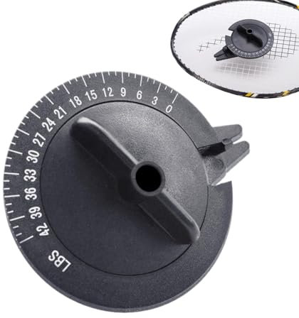 Tennis-Stringspannungsmesser, Squash Ball String Tester, Genaue Sportschläger-Tester, Handheld Und Tragbares Design, Langlebiger, 0-42 Pfund Für Sportler, Trainer, Trainer