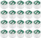 Create idea 20 Pezzi 9767 Microfono Elettrete 9x7mm Capsula Microfono A 2 Pin Per Cuffie Citofono Apparecchiature Audio