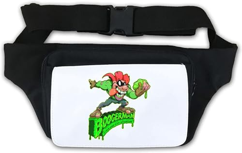 Boogerman A Pick and Flick Adventure Gürteltasche, Weiß