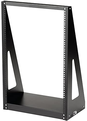 StarTech.com Rack Serveur 16U 19 à Cadre Ouvert 2 Montants - Rack Audio Vidéo Multimédia Baie Informatique / Baie de Brassage - Max 160kg (2POSTRACK16)