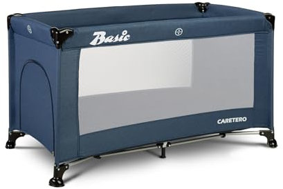 TERO-3942 Reisebett Basic Marine, Blau
