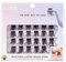 KISS Falscara Wisps Multipack, Style 03, Reusable Featherlight Eyelash Lengthening Wisps Black