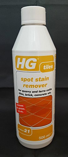 HG Grease Oil Fat Spot Stain Remover - 500ml Floor Tiles, Brick & Concrete