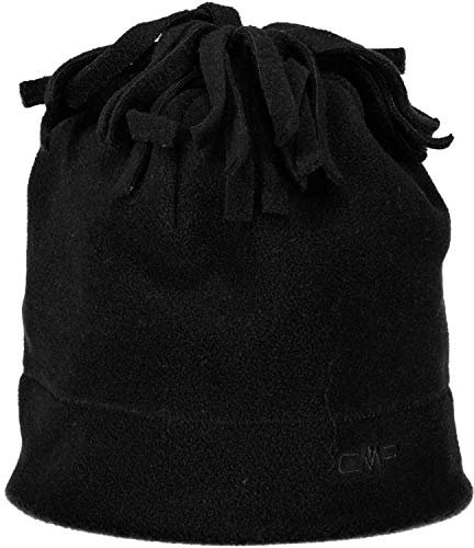CMP Erwachsene Mütze Fleece Mütze 6504005J, Nero, One Size, 6504005J