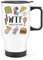 Wtf Where's das Essen Reise Becher Tasse mit Griff