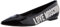 Moschino Scarpe Donna Ballerina a Punta in Colore Nero Vernice D21MO22