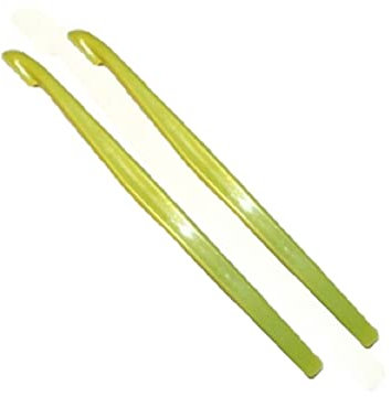 Tupperware Peelers - Set di pelapatate per agrumi, 5 cm, colore: Verde melata