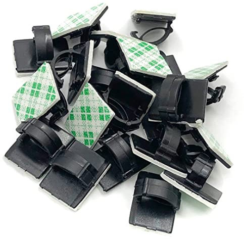 Amtech S0841 20 Self-adhesive cable clips