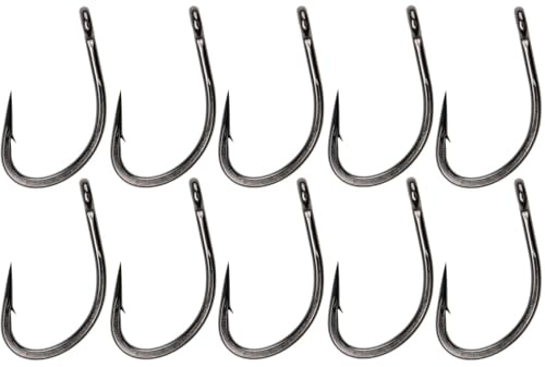 Fox Carp Hooks Curve Shank Short - 10 Karpfenhaken, Größe:2