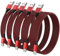ONXIGLI iPhone Charge Cable MFi Certified USB Cable 5 Pack - 3/3/6/6/10 FT Fast Charging&Data Nylon Braided Syncs Cord Compatible with iPhone 14 13 12 11 Pro Max Xs X XR 8 7 6s 6 SE - Black&Red