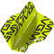 WINMAU Prism Delta Michael Van Gerwen MvG Green Extra Thick Dart Flights - 1 Set per Pack (3 Flights in total)
