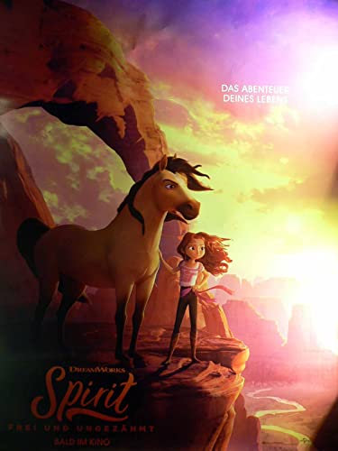 Spirit - frei und ungezähmt - Teaser - Filmposter 120x80cm gerollt