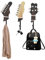 3 Stück Wandhaken, Kleiderhaken in Gitarrenform, Handtuchhaken, Schlüsselaufhänger, Wandhaken für Kleidung, Mäntel, Handtücher, Schlüssel, Hüte