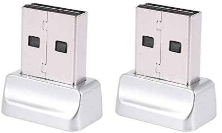 Cusstally 2 x USB Fingerprint Reader for Hello, Biometric Scanner for Laptops and PCs