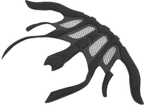 Oumefar Fahrradhelm-Pads-Set, Komfortables, Multifunktionales Universal-Helmschaumfutter mit Insektenschutznetz für die Meisten Motorräder und Fahrräder