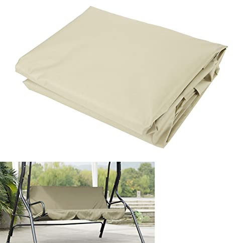 NOENNULL Kissenbezug, wasserdicht, Polyester-TAFT, Draußen, Hollywoodschaukel, Beige, NOENNULLv2tewb1irh-02