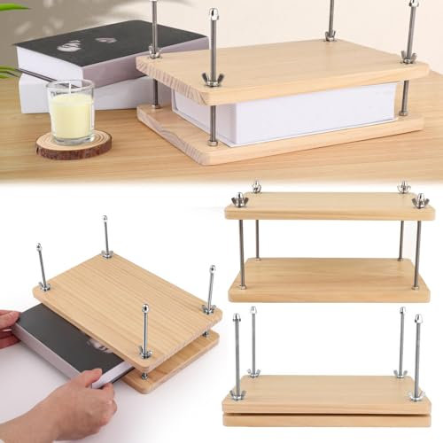 Presse à Reliure de Livres en Bois