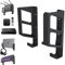 sciuU Soporte de Pared Universal - para Routers/TV Box/Portátiles/Switches de Red/Módems - Compatible con TP-Link, Mi Box, Apple TV, Sky Q - Estante Multiuso para Dispositivos Grosor < 6cm