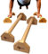 MuscleForge® Parallettes aus Holz 50 cm mit extra langen Griffen für Calisthenics Training, Krafttraining, Push-Up Bars für Fitness, Gymnastik