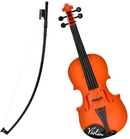 CATIEBYE 1satz Junge Mädchen Violine Spielzeug Für Anfänger Musikspielzeug Für Mädchen Frühe Bildung Stimuliert Kreativität Und Rhythmus Hochwertige Verarbeitung Sicher Für Junge