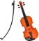 CATIEBYE 1satz Simuliertes Geigen-spielzeug Für Junge Mädchen Musikinstrument Zur Musikalischer Fähigkeiten Für Junge Musikliebhaber Kreatives Violin-spielzeug Für Junge Mädchen Für