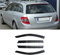 AnJWen Windabweiser für Mercedes-Benz C-Class W204/08-14/Wagon,Autofenster Regenschutz, Regenabweiser, Integrierte Deflektoren,4 Stück