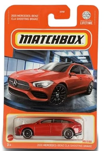 Matchbox 2020 Mercedes-Benz CLA Shooting Brake 99/100, Rot - Sammlerstück, Auto, Miniaturauto-Modell, Spielzeugfahrzeug, Autos, Unisex Kinder