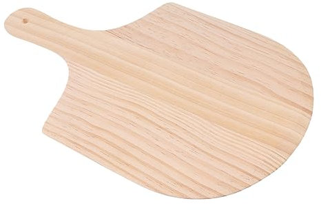 SHOWERORO Wood Pizza Peel Wooden Pizza Paddle with Handle Wood Cutting Board Bread Cake Pizza Serving Tray