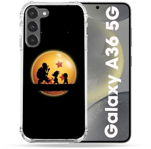 Cokitec Verstärkte Schutzhülle für Samsung Galaxy A36 5G Manga Dragon Ball Vintage