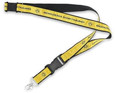 Borussia Dortmund BVB Schlüsselband Schriftzug