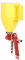 Trichterpistole Textur Sprühgerät, Wandtextur Spray 3L 1/4in Kunststoff Trichter Luftsprühpistole Trockenwand Malerei Sprühwall Textur Sprühemaler Wandlackier 4/6/8mm