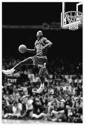 FGFGH Poster, Motiv: Basketball-Stern, Michael Jordan, 60, Leinwandposter, Wandkunst, Dekordruck, Bild Gemälde für Wohnzimmer, Schlafzimmer, Dekoration, ungerahmt, 30 x 45 cm