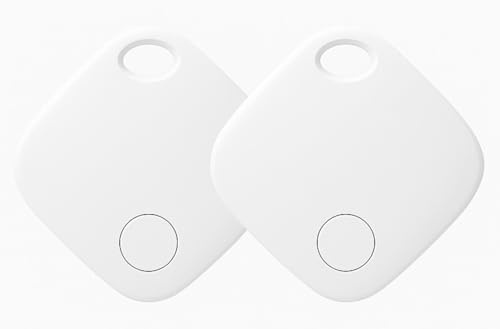 2-Pack Oscanna Tracker Tag using Google Find My Device ( ANDROID ONLY) (White)