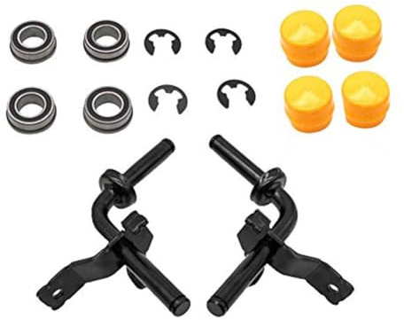 Kit de broche de direction pour tracteurs de tondeuse à gazon LA100/LA105/LA115 – Remplacement direct pour GY22251BLE & GY22252BLE, comprend des broches droite/gauche, douilles, capuchons, clips