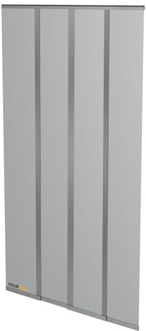 YOURSOL Lamellentür 120 x 250 cm, Insektenschutz Türvorhang, Fliegengitter Lamellentür, Mückenschutz für Balkon & Terrasse