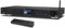 Ocean Digital WiFi Internet Radio Tuner (430 mm) WR10 DAB+/DAB/FM/Ethernet Bluetooth Receiver 2.4 TFT Colour Display with Digital Output to Connect Hi-Fi System - Black