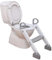 Dreambaby F6016 Step-Up Potty Training Toilet Topper seat, Grey/White, 1 Count (Pack of 1)