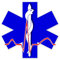 12cm! Klebe-Folie Wetterfest Made-IN-Germany Star Life Paramedic Medic Medical car K304 UV&Waschanlagenfest Auto-Aufkleber Sticker Decal