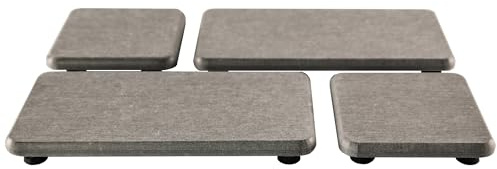 NiuYichee Set of 4 Water Absorbent Diatomite Soap Dish, Diatomaceous Earth Coasters, Hand Soap Holder, Water Absorbing Stone Tray Used for Plants & Toiletries in The Modern Home