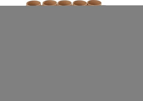 VBS 48er-Pack Papprollen 10x4cm Toilettenrollen Transportrollen Adventskalender