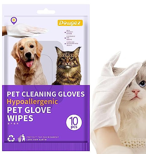 boiler Pet Bath Gloves - Cat Wipes Cleaning | No Rinse Wash Spa Cat Wipes Cleaner For Dogs Dog Cleaning Mittens Super Soft Fabric