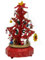 COSE DA CASA Albero di Natale con Carillon Rosso o Verde in Legno Decorazioni addobbi Natalizie Giostra carosello Idea Regalo per Bambini