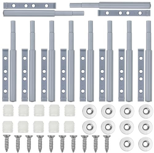 Tekenewbse Iman Puerta Armario, 10 Piezas Cierre Magnetico Puerta Push para Armario, Amortiguador Cocina Imanes Para Cierre Pulsador Puertas, Cajón Abrir Pestillo, Push to Open Sólido Pestillo