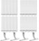 Ewwtrey 30 Pair/60 Strip Wall Hanging Strips, No Nails Picture Hanging Strips Heavy Duty, Picture Canvas Hanger, Photo Frame Stickers for Wall Picture Mounting Adhesive Strips