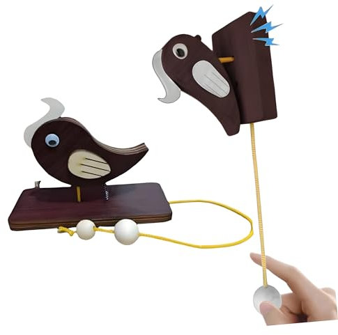 Specht-Türklingel – Kreative Türklopfer, kreative Ornamente, Ladenbesitzerklingel zum Öffnen, Specht-Türklopfer, hängende Dekoration für den Eingang